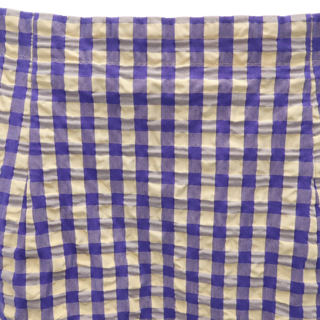 JOURNAL STANDARD Made In Japan Gingham Check Long Length Seersucker Tight Skirt Women Used
