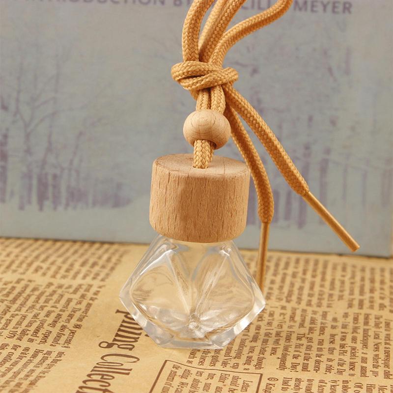 Car Hanging Perfume Bottle Portbale Car Air Freshener Perfume Diffuser Car Perfume Empty Bottle Pendant For Home Decoration