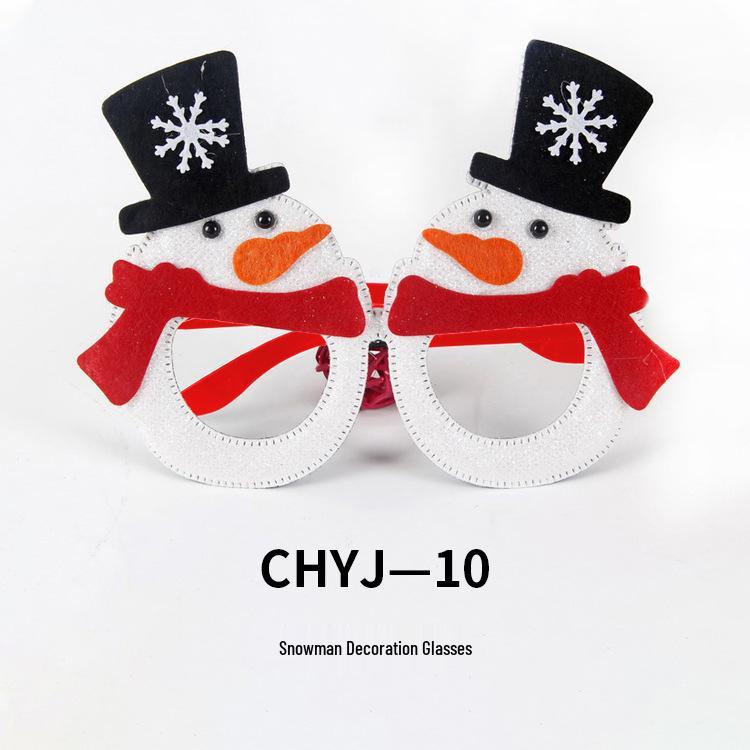 Festive Christmas Eyeglass Frames for Adults & Kids - Creative Holiday Party Accessories & Gifts