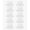 10 PCS Seal Ring Silicone Washer,Seal Washer for 1/2 inch Shower Head, spot, Kitchen Flush Pipes, Garden and Outdoor Water Pipes, etc.