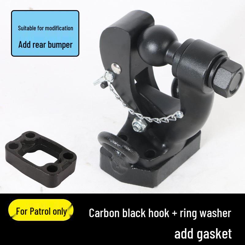 Nissan Patrol Y62 Trailer Hitch & Y61 Stainless Steel Quick Release Towing Hook