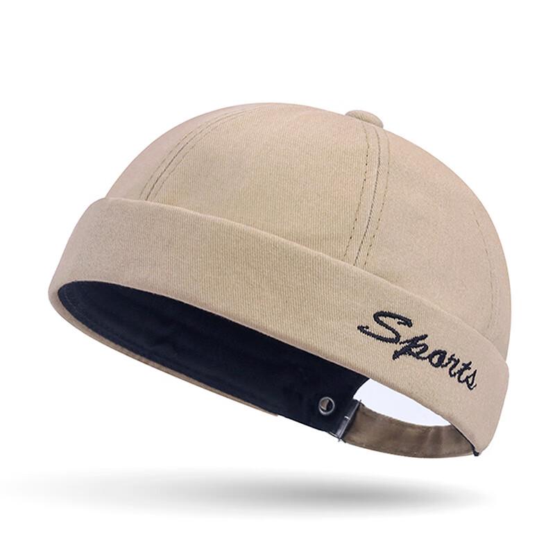 

ZhenYueQi Retro Tang Style Adjustable Brimless Hat