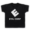 Evil Corp Mr. Robot Cyber Crime Logo Bank Kids Child's T-Shirt