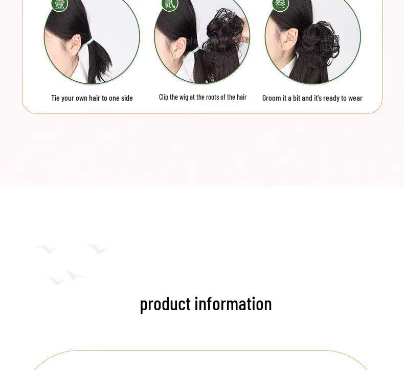 Chinese Water Ripple Ponytail Claw Clip for Hanfu, Cheongsam & Traditional Styles