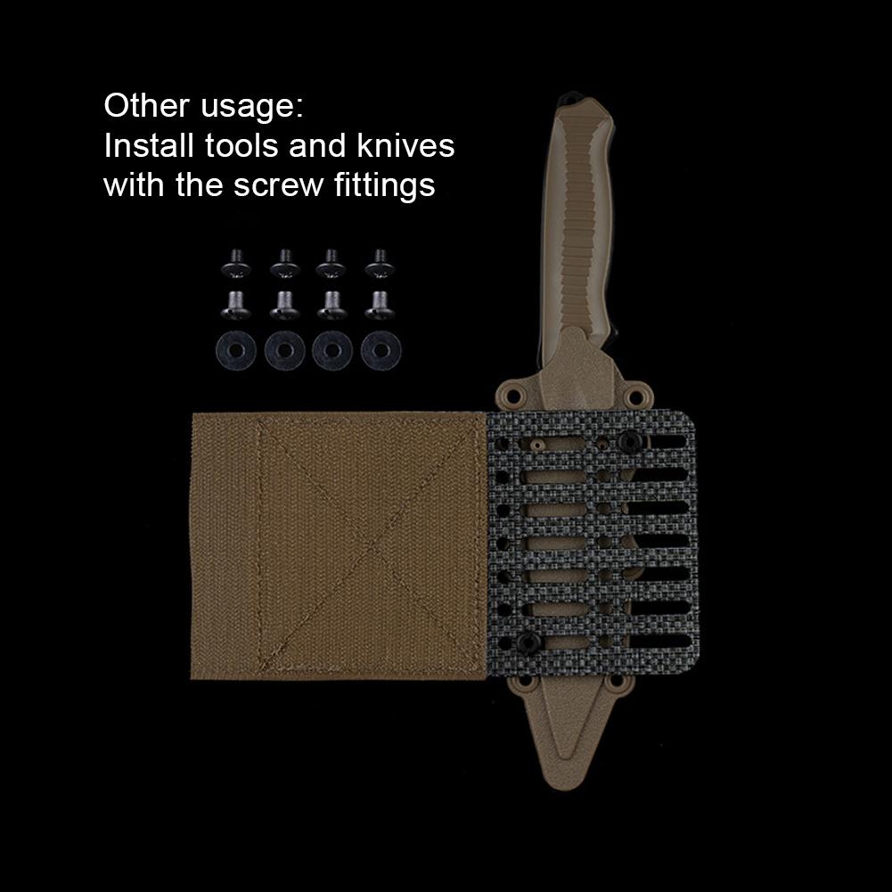 Vest Expansion Plate Universal Vest Composite Chest Plate for Outdoor Hiking QDE