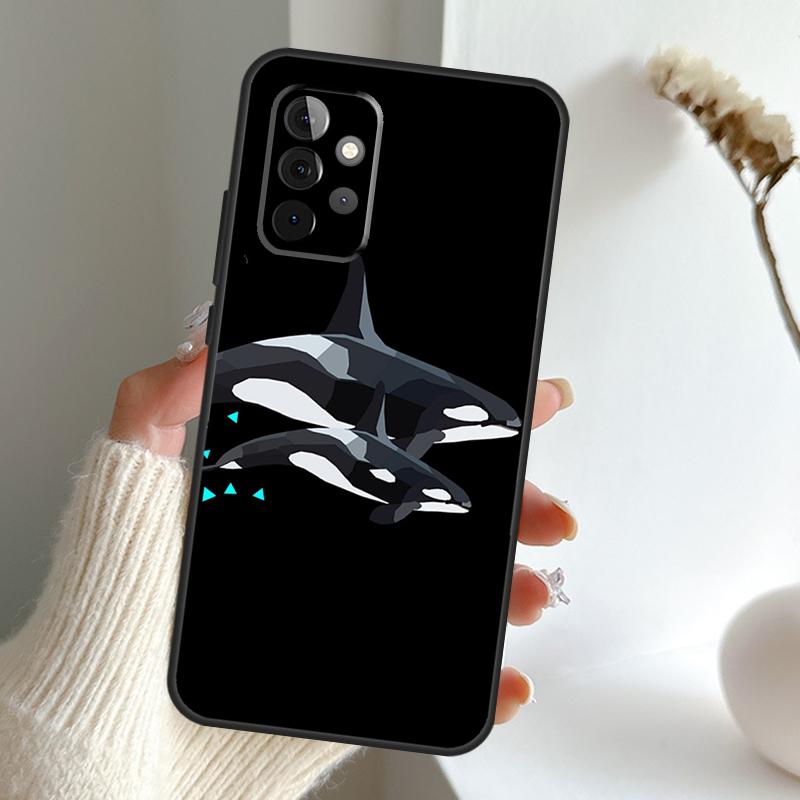 

Killer Whale Case For Samsung Galaxy A16 A26 A36 A56 A55 A35 A15 A54 A34 A14 A52 A32 A12 A13 A33 A53 A17 Samsung A22 4G