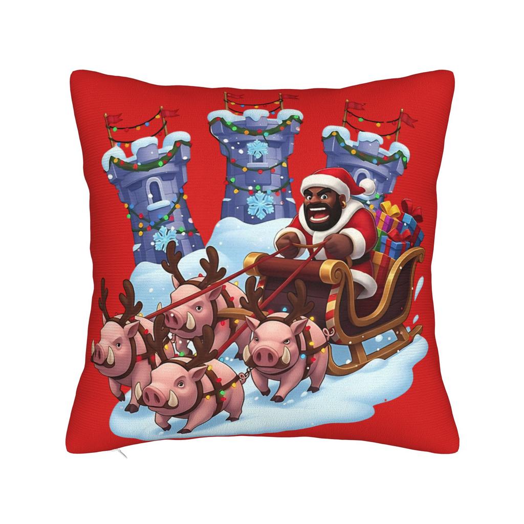 Clash Royale Královský Emote Povlak na polštář Vintage povlak na polštář na židli pohovku Domácí dekorace Pohodlné povlaky na polštář Dárek