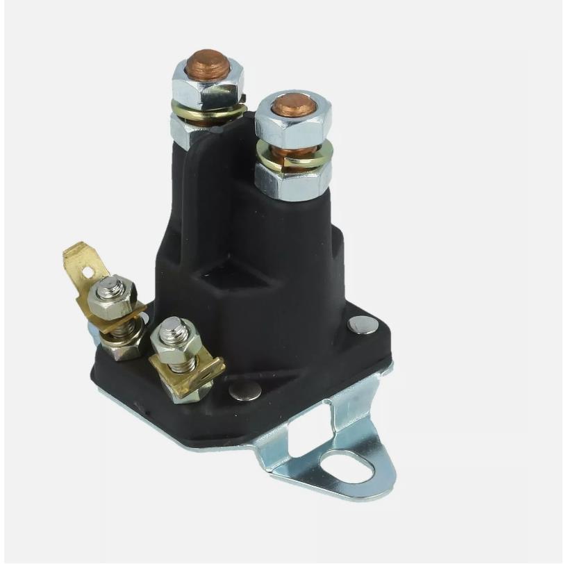 4pólový startovací solenoid pro mnoho sekaček na trávu Moun 18736100/0 12V