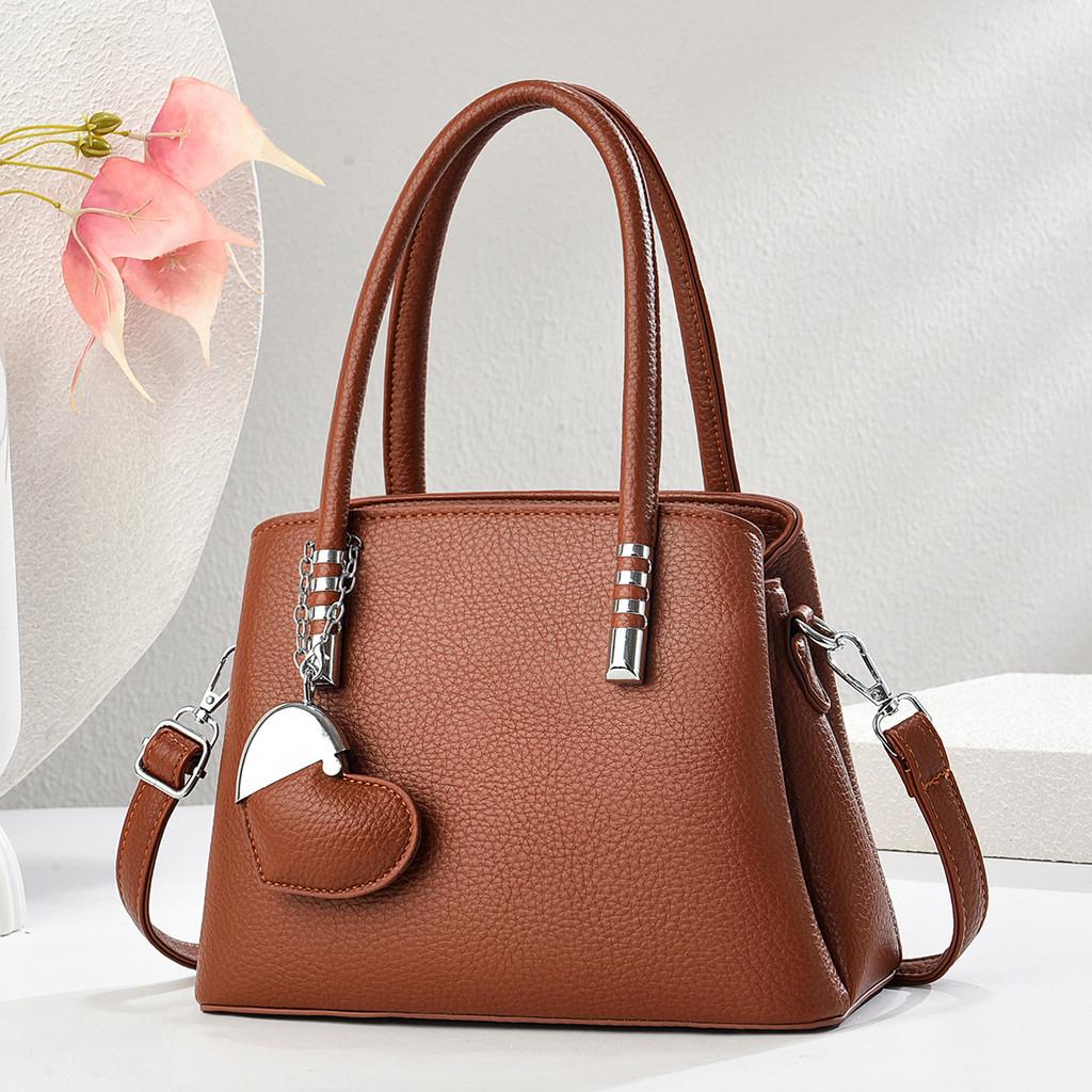 Street Style Womens Pu Tote Bag With Magnetic Closure For Daily Use