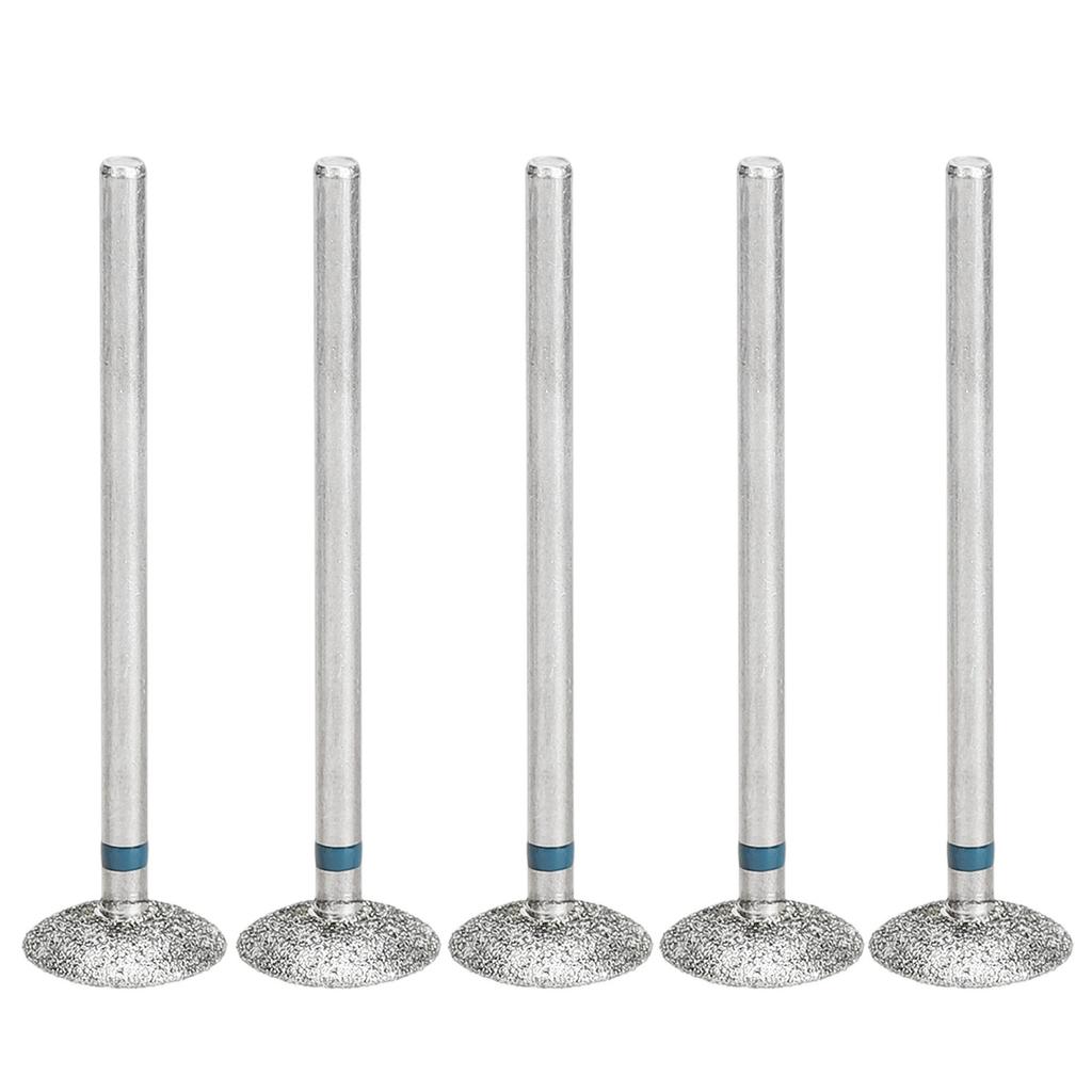 5Pcs Cuticle Remover Nail Drill Bit Versatile Rugged Rough Surface Nail Drill Bits Set for Home