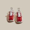 Red Small Waist Forrest Gump Shoes Women  Spring New Thick-soled Casual Sports Daddy Shoes