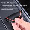 2PCS Silicone Car Coaster Water Cup Slot Non-Slip Pad For Toyota TRD Hilux C-HR Rav4 Avensis Yaris Prius Corolla Camry Auris