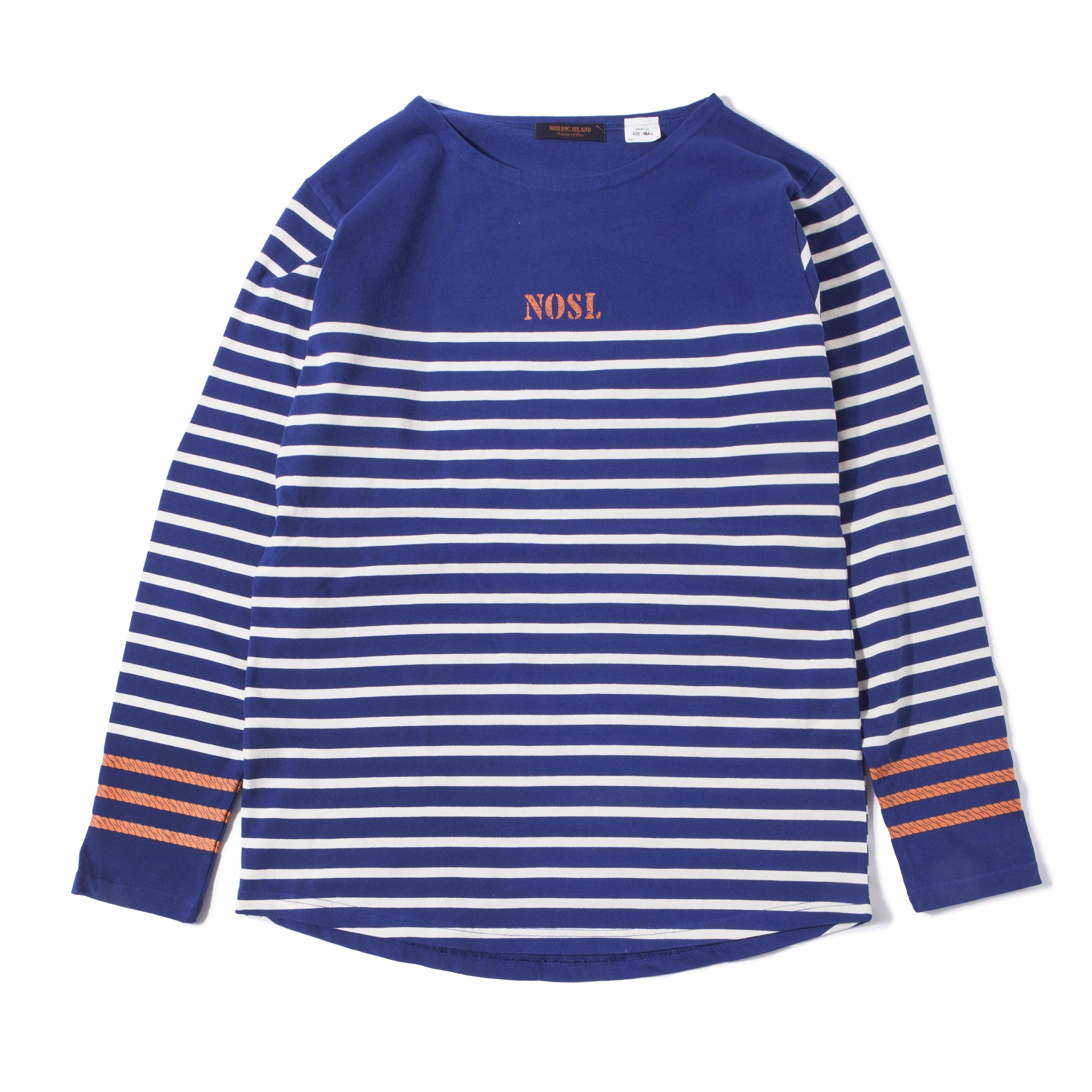 Nordic Island Officer Boat Neck Blue L