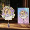 Humble and Lingering Garden Scenic Enamel Metal Magnet - Cultural Souvenir