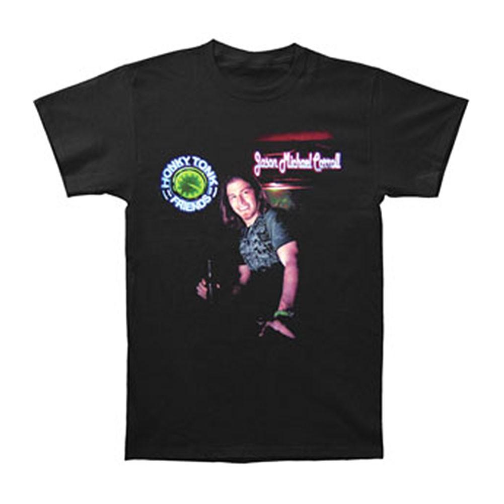 Men s Jason Michael Carroll Neon Clock 2009 Tour T-shirt X-Large Black XL