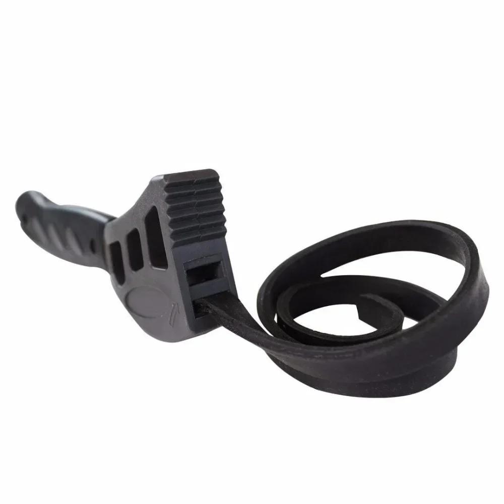 

500mm Non-slip Universal Oil Filter Spanner Pipeline Wrench Rubber Strap Wrench Jar Lids Tighten Loosen Plumbing Tool красный