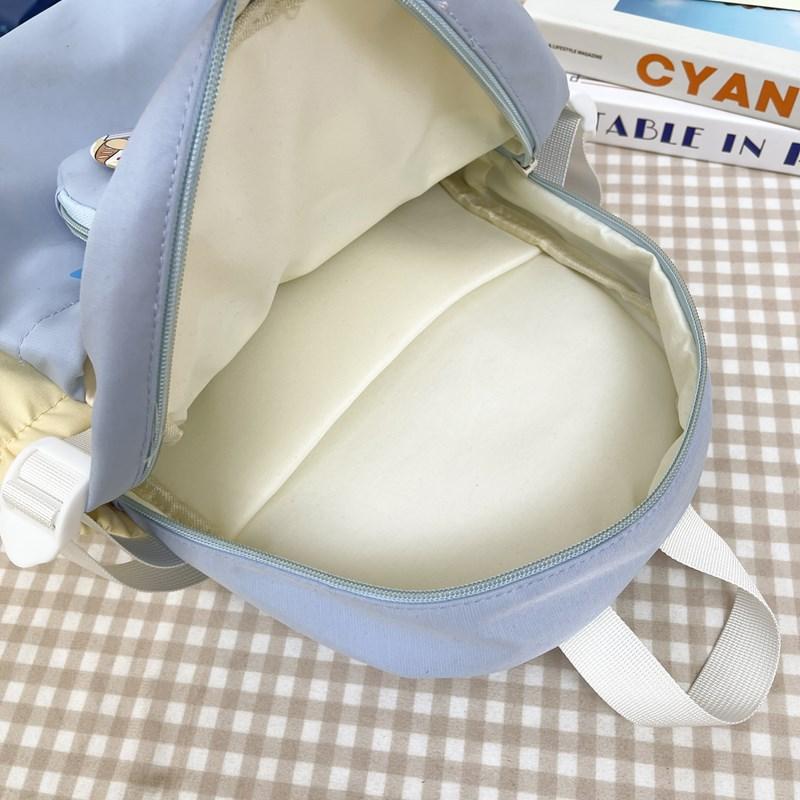 School Bag New Spring Cute Soft Glutinous Children's Spring Outing Research Small Backpack High Value Personality Pain Layer Girl Backpack