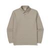 SNOWPEAK Polo Long Sleeve T-shirt Beige Gray (S24FMTPS10)