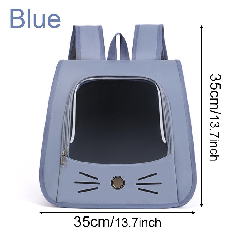 

Кошачья сумка-переноска для кошек Рюкзак для кошек синий