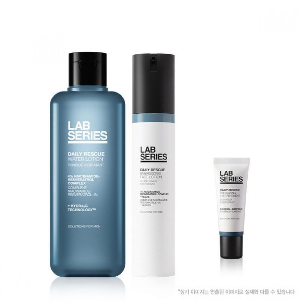 Lab Series [exclusive Gift Set] Daily Rescue Lotion Duo  +eye Treatment   Travel Bag Single option