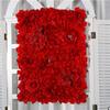 Silk Rose Flower Wall Home Decor Champagne Artificial Flower for Wedding Decoration Flower Wall Romantic Wedding Backdrop Decor