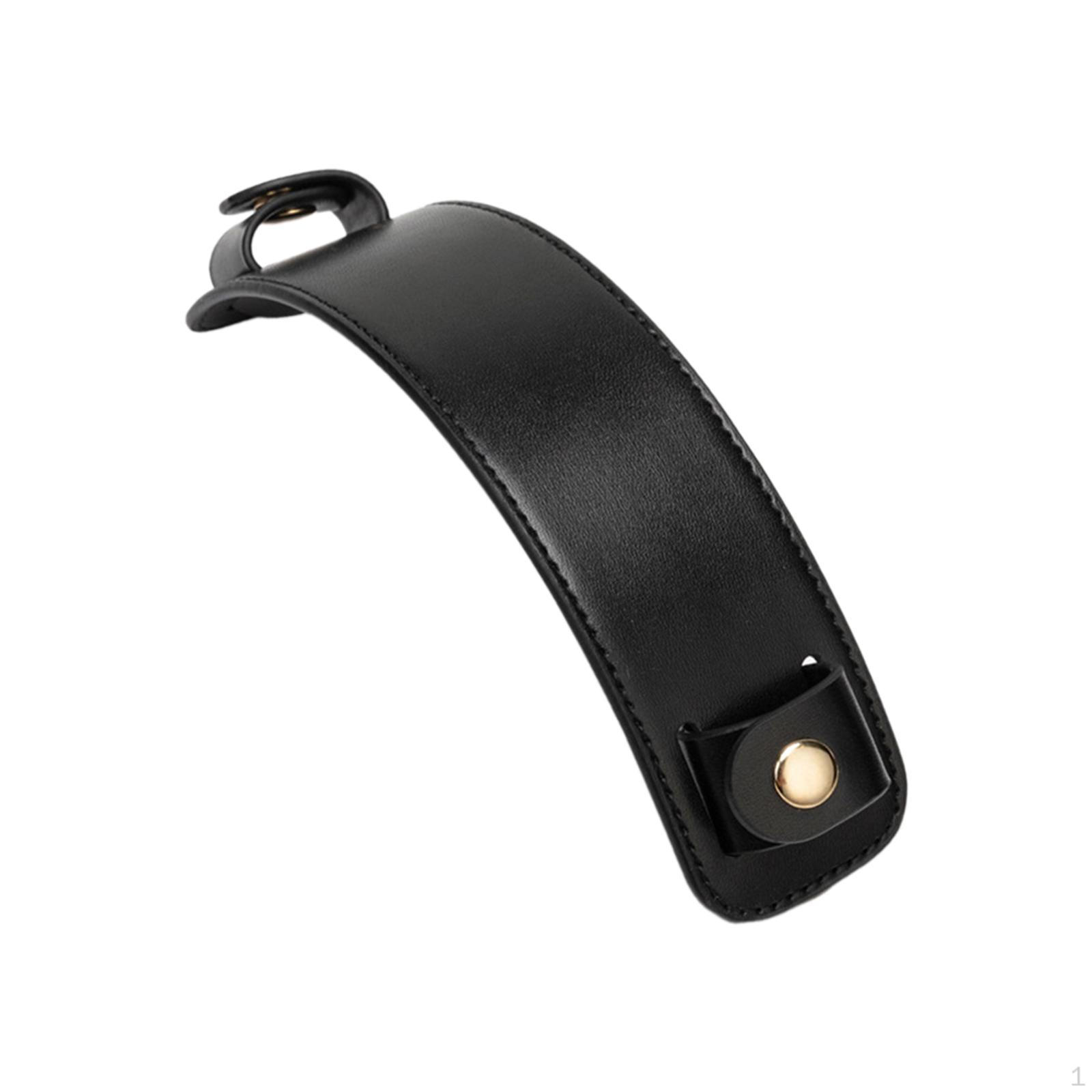 

Кожаный плечевой ремень Съемная замена для рюкзаков Сумка-тоут чёрный