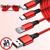 3-in-1 Retractable Charging Cable