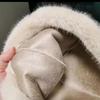 WTEMPO Winter Fall Long Sleeve Cardigan Faux Fur Coats for Women's Casual Warm Overcoat Fluffy Winter Outerwear Jacket