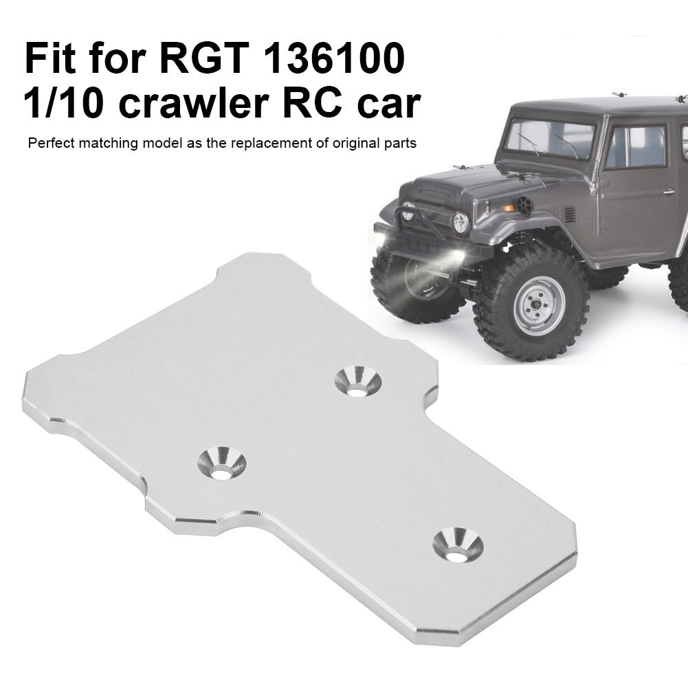 Electric Speed Controller Plate Upgrade Accessories Fit for RGT 136100 1 10 Crawler RC CarSilver