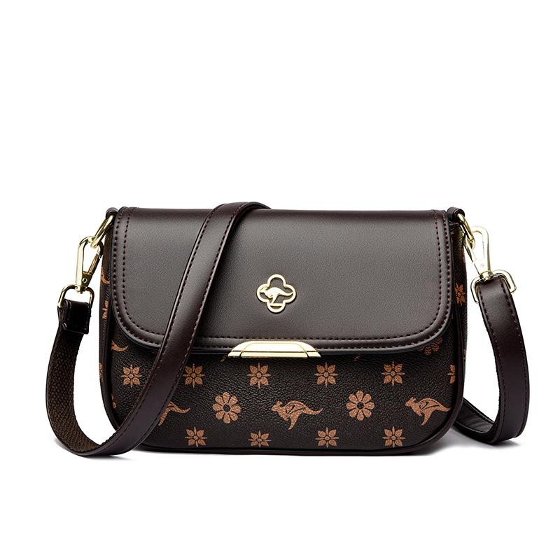 Versatile Simple Single-shoulde Fashionable and Stylish Saddle Women's Crossbody Bag