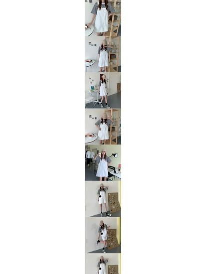 Retro Plus Size Denim Suspender Skirt: Age-Reducing, Waist-Slimming Autumn/Winter Dress for Women