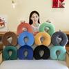 U-Shaped Memory Foam Neck Pillow for Office, Travel, and Car