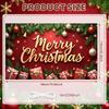 Photo Prop Cozy Design Santa Claus Banner Festive Decor Colorful Lights Christmas Banner For Home Decoration Event Decor Indoor