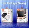 65W QC3.0 6-Port USB Fast Charger for Mobile Phones - US/EU/UK Standard