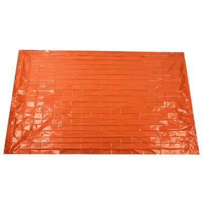 Rettungsdecke, reflektierend, orange, Notfalldecke für Survival, Camping, Outdoor