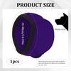 Dog Ear Muffs Noise Protection, Dog Ear Covers for Bath, Grooming, and Swimming, Comfortable Ear Protection for Dogs with Adjustable Fit, Purple,