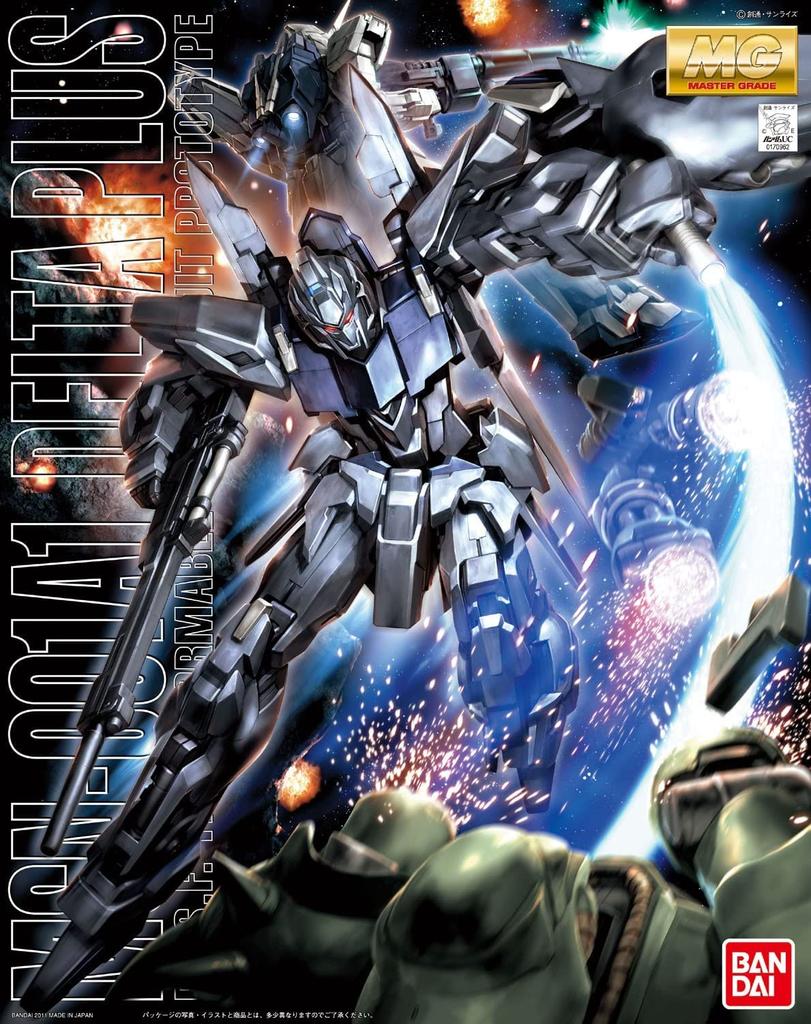 BANDAI SPIRITS MG Mobile Suit Gundam UC Delta Plus Scale Plastic Model MSN-001A1 1/100 Color-coded