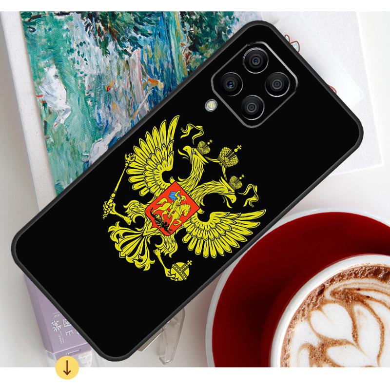 Russia Russian Coat Of Arms Case For Samsung Galaxy M13 M16 M11 M21 M31 M20 M23 M54 M14 M34 M52 M32 M12 M36 M56 M15 M55