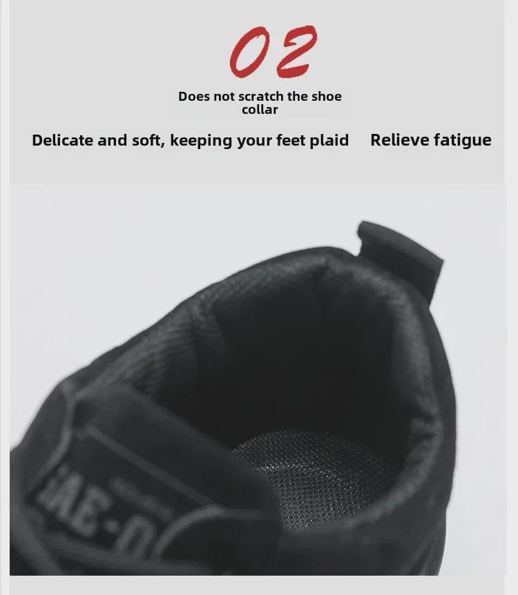 Herren Winter Samt Rutschfeste Arbeits- & Freizeitschuhe: Neuer Stil Konstruktions-Board-Schuhe