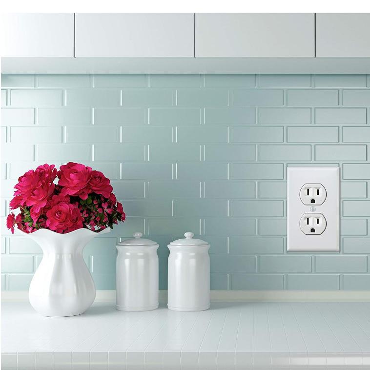 Fake Power Outlet Prank Wall Decal - Fool's Day Vinyl Sticker