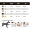 Adjustable Double Layer Waterproof Dog Raincoat Cape Style with Transparent Hood & Reflective Pockets for Large Dogs