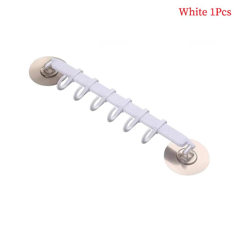 

1 шт. Синий/Белый/Розовый крючок на присоске 6 рядов для кухни, ванной, угловой подвес без отметок, вешалка-крючок