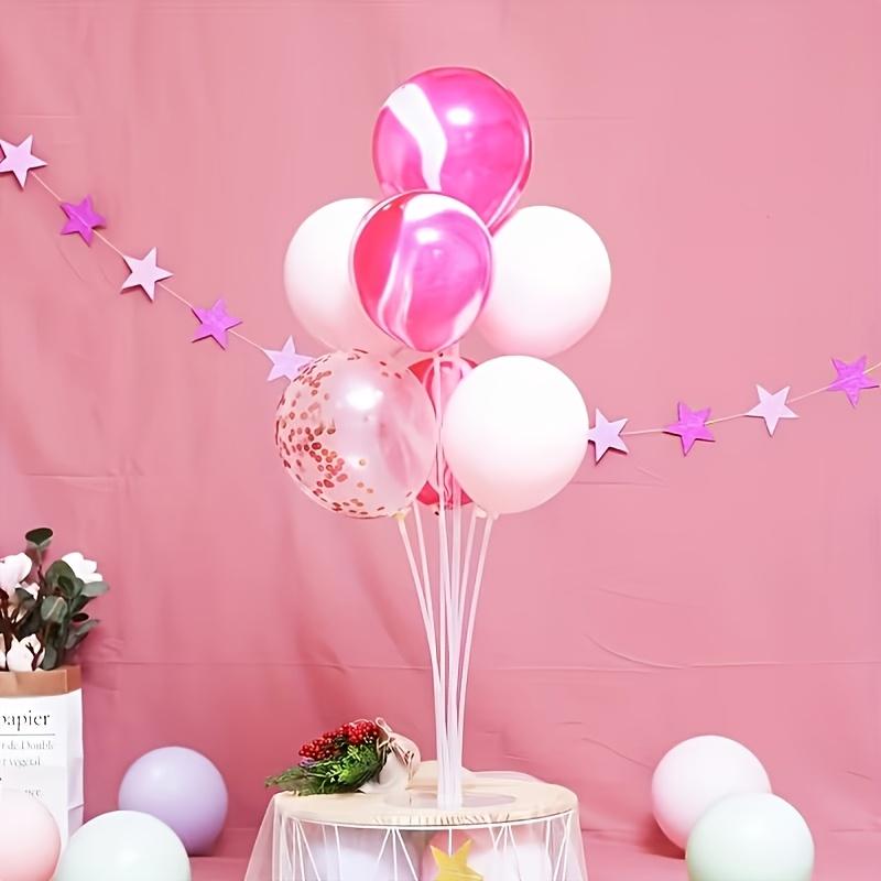 Transparent balloon support - Floor-standing balloon support, suitable for wedding, birthday and graduation ceremony decorations