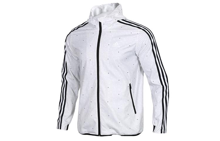 

Adidas Jackets Men s White Hooded Moderate Instructor DW4622 L
