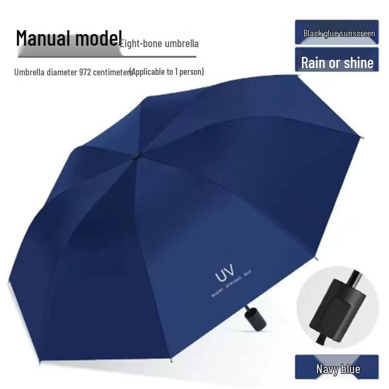 Reinforced UV Protection Dual-Use Umbrella