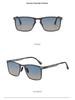 Trendy HD Polarized Sunglasses: Korean Fashion for Driving, Cycling, Fishing - Super Elastic & Stylish for Men