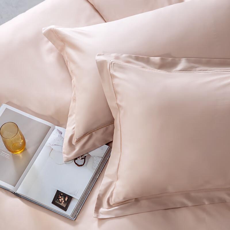 LINPURE 140-Thread Count Long-Staple Cotton 4-Piece Bedding Set