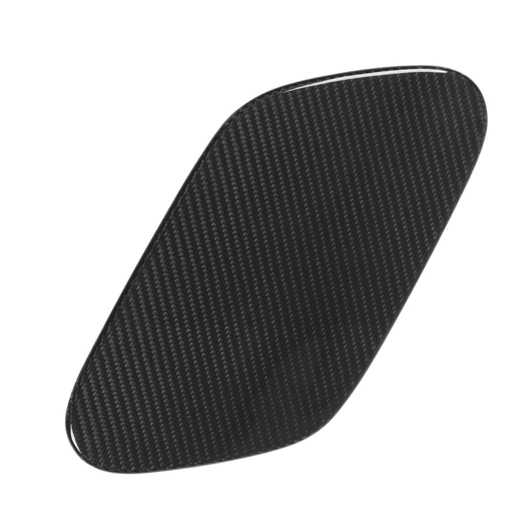Carbon Fiber Fuel Tank Cover Oil Gas Cap Trim Decor Self Adhesive Design for MK7 MK7.5 2014‑2019