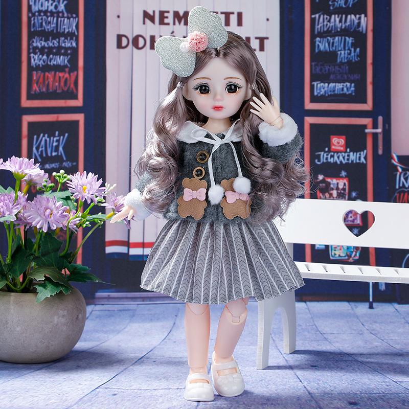 

30 см BJD ляльки принцеса повний набір 1/6 аніме BJD з одягом 23 рухоме тіло лялька для переодягання набір лялькового будиночка подарунки на день народження іграшки