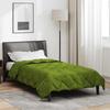 Maison Exclusive - Duvet Complet Toute L'année Vert 140 X 220 Cm Microfiber